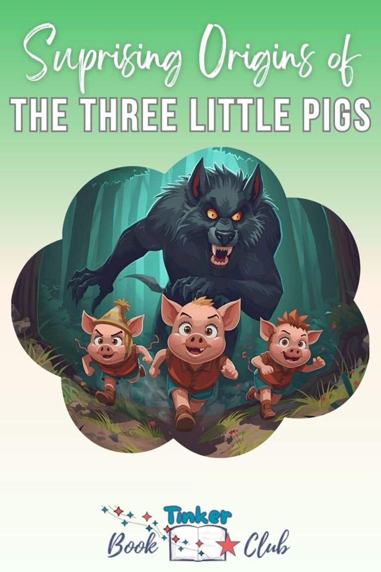 Pinterest Pin. The Three Little Pigs and The Big Bad Wolf. The Three Little Pigs Origin Story.