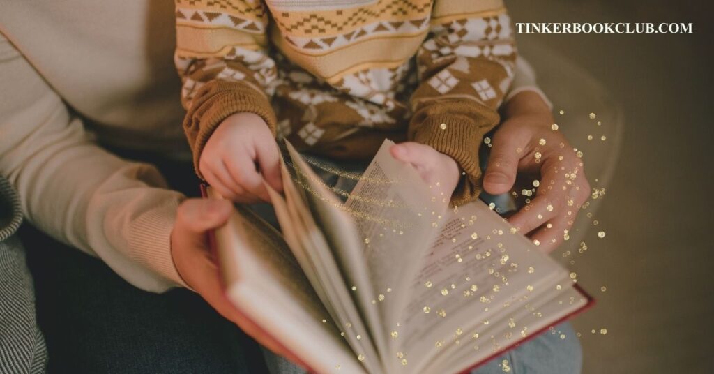 A child sits on his father's lap while they read a book together. You don't need a new curriculum, you need a new book.