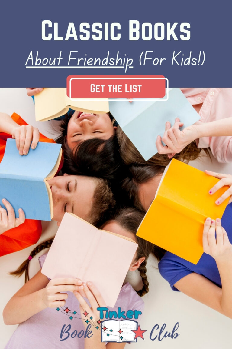 Pinterest Pin Image: Kids reading together. Classic Books About Friendship for Kids. Get the list here.