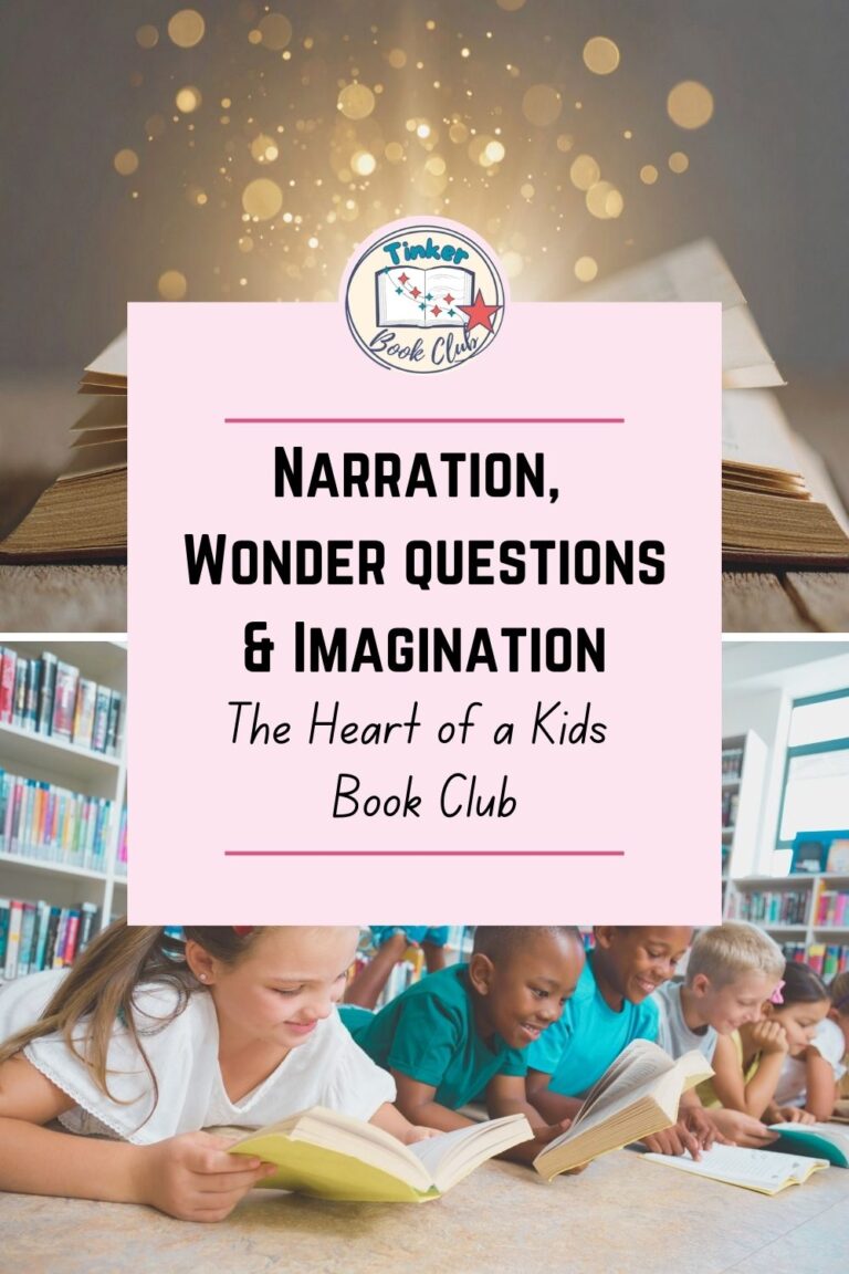 Pinterest Pin Image: The Heart of a Kids Book Club